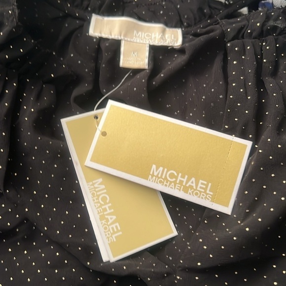 MICHAEL Michael Kors Dewdrop Chiffon Ruffle Top - Picture 8 of 10